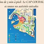 Apartament Cocon Marine-piscine-calme-commerces-vue Le Barcarès