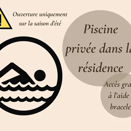 Apartmán Cocon Marine-piscine-calme-commerces-vue